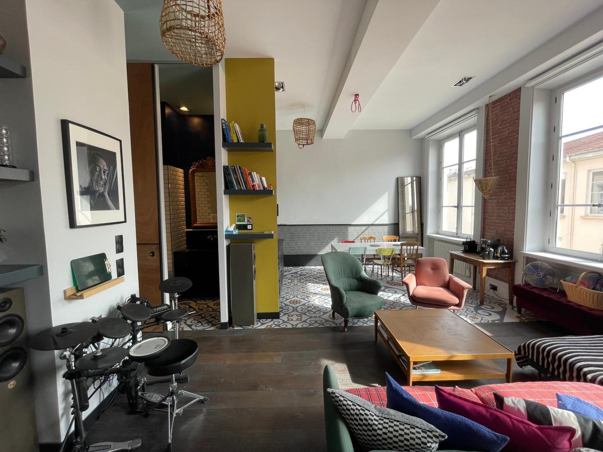 Апартаменти Lyon4 Cocooning Centre Croix Rousse 86M2-4P Екстер'єр фото