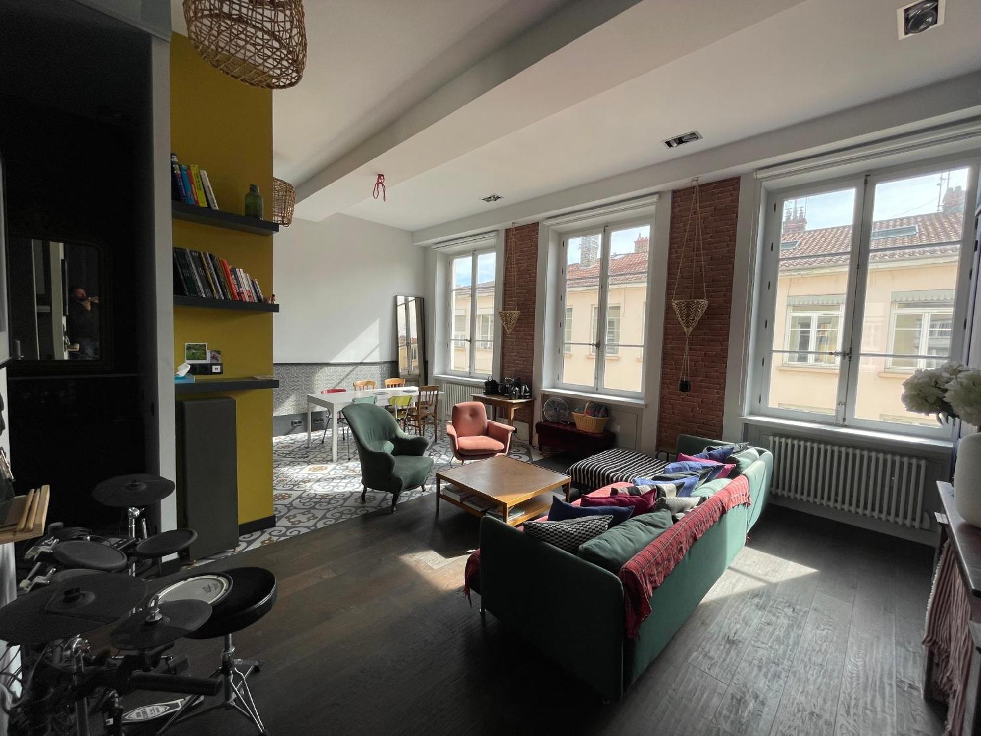 Апартаменти Lyon4 Cocooning Centre Croix Rousse 86M2-4P Екстер'єр фото
