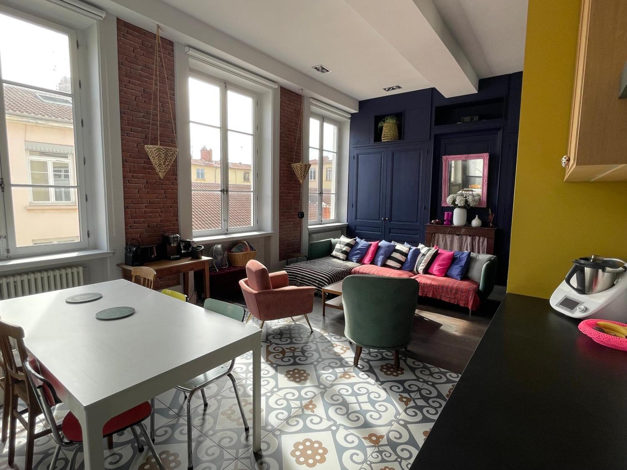 Апартаменти Lyon4 Cocooning Centre Croix Rousse 86M2-4P Екстер'єр фото