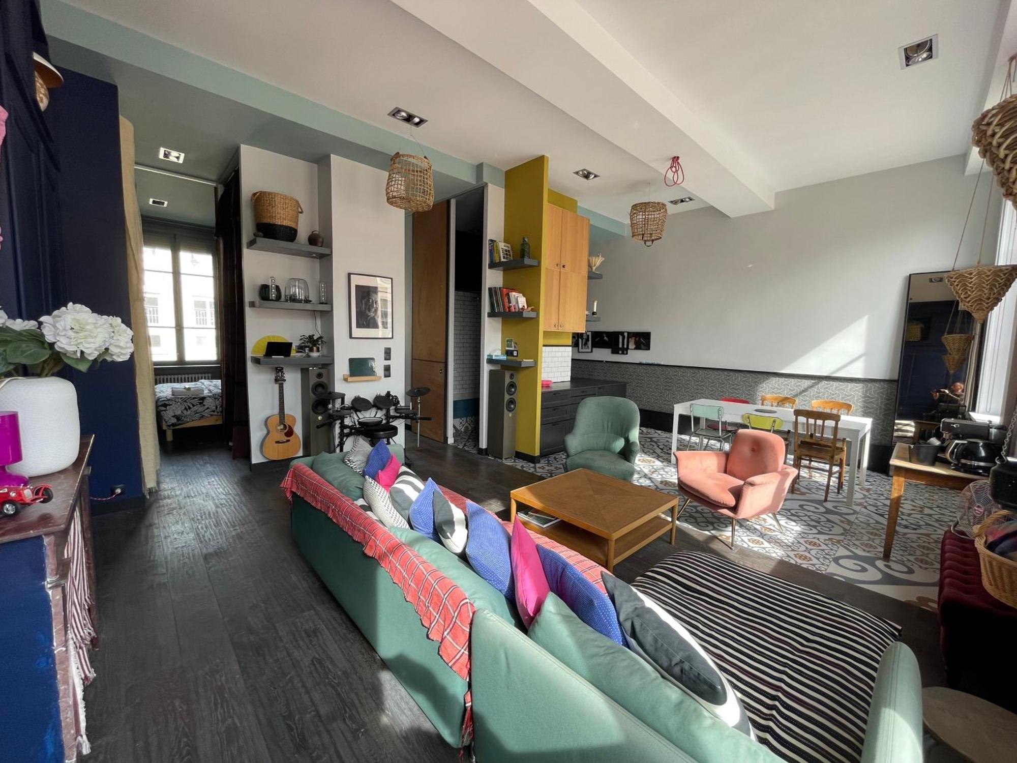 Апартаменти Lyon4 Cocooning Centre Croix Rousse 86M2-4P Екстер'єр фото